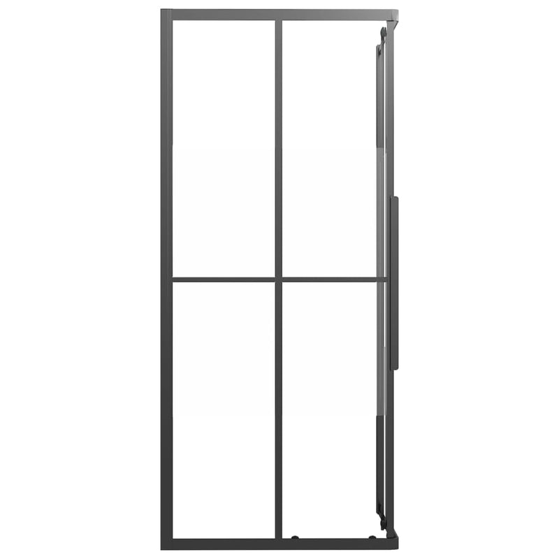 vidaXL selyemmatt ESG zuhanykabin 90x70x180 cm