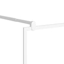 vidaXL fehér ESG üveg zuhanyfal küszöb nélküli zuhanyhoz 80 x 195 cm