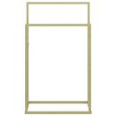 vidaXL aranyszínű vas szabadon álló törölközőtartó 48 x 24 x 78,5 cm