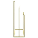 vidaXL aranyszínű vas szabadon álló törölközőtartó 48 x 24 x 79 cm