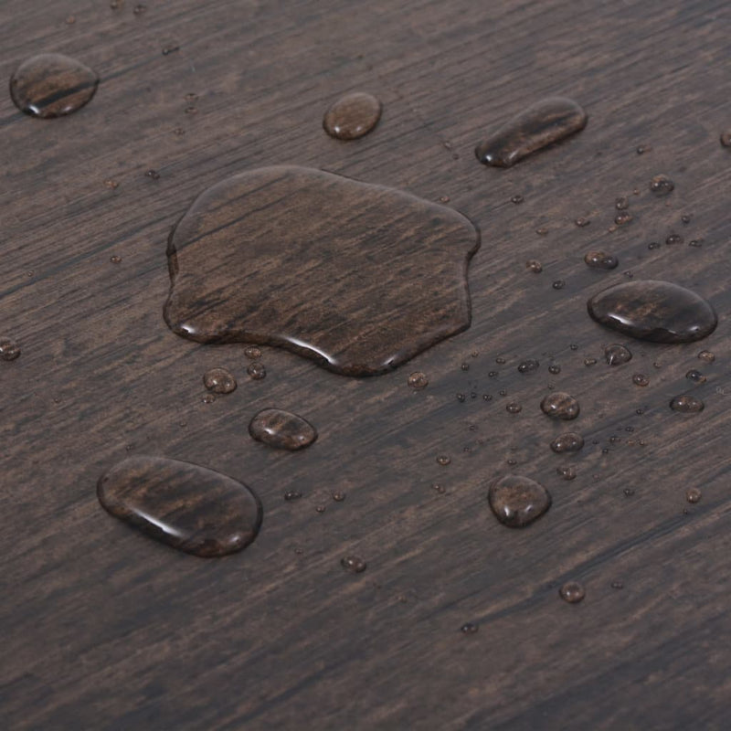 vidaXL sötétbarna öntapadó 2 mm-es PVC padlóburkoló lapok 2,51 m²