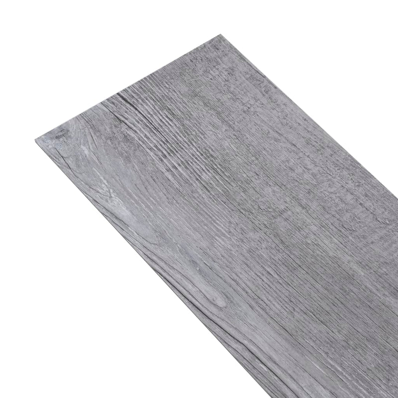 vidaXL matt szürke fa színű öntapadó PVC padlóburkolók 2,51 m² 2 mm