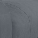 vidaXL sötétszürke bársony elektromos dönthető fotel