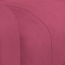 vidaXL bordó bársony elektromos dönthető fotel