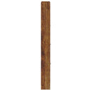 vidaXL füstös tölgy színű szerelt fa cipősszekrény 59x17x150 cm