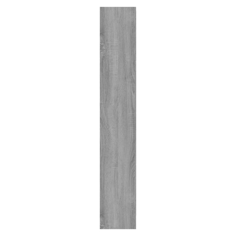 vidaXL szürke sonoma színű szerelt fa cipősszekrény 63x24x147 cm
