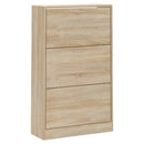 vidaXL sonoma tölgy színű szerelt fa cipőszekrény 63x24x103 cm