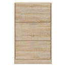 vidaXL sonoma tölgy színű szerelt fa cipőszekrény 63x24x103 cm