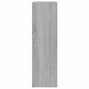 vidaXL szürke sonoma színű szerelt fa cipősszekrény 63x24x81 cm