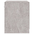 vidaXL 2 db betonszürke éjjeliszekrény fiókkal