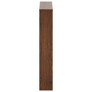 vidaXL barna tölgyszínű 3 szintes cipőszekrény tükörrel 63x17x102,5 cm