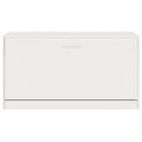 vidaXL magasfényű fehér cipőpad 80 x 24 x 45 cm rétegelt fa