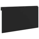vidaXL fekete szerelt fa összecsukható fali asztal 100x60x56 cm