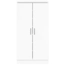 vidaXL magasfényű fehér szerelt fa cipőszekrény 55 x 35 x 108 cm