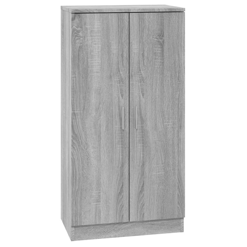 vidaXL szürke sonoma színű szerelt fa cipősszekrény 55 x 35 x 108 cm