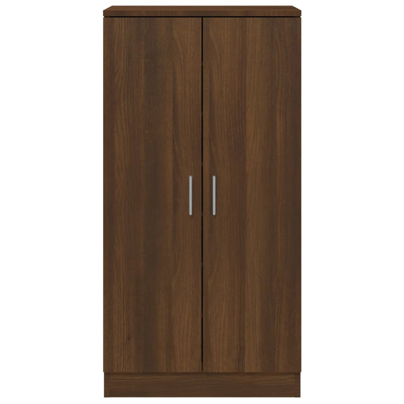 vidaXL barna tölgy színű szerelt fa cipősszekrény 55 x 35 x 108 cm