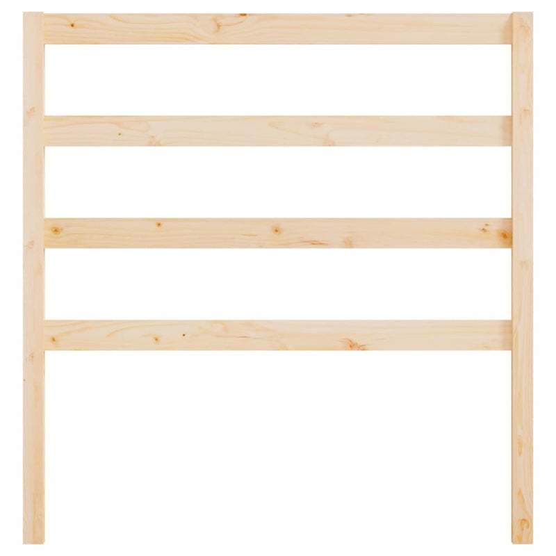 vidaXL tömör fenyőfa ágyfejtámla 96 x 4 x 100 cm
