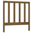 vidaXL mézbarna tömör fenyőfa ágyfejtámla 96 x 4 x 100 cm