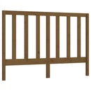 vidaXL mézbarna tömör fenyőfa ágy fejtámla 126 x 4 x 100 cm