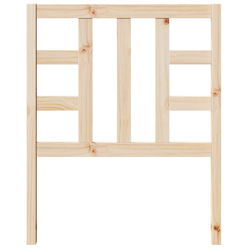vidaXL tömör fenyőfa ágyfejtámla 81 x 4 x 100 cm