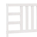 vidaXL fehér tömör fenyőfa ágyfejtámla 106 x 4 x 100 cm