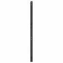 vidaXL szürke tömör fenyőfa ágyfejtámla 106 x 4 x 100 cm