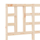 vidaXL tömör fenyőfa ágyfejtámla 126 x 4 x 100 cm