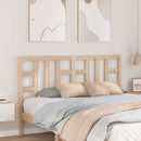 vidaXL tömör fenyőfa ágyfejtámla 146 x 4 x 100 cm