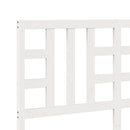 vidaXL fehér tömör fenyőfa ágyfejtámla 156 x 4 x 100 cm