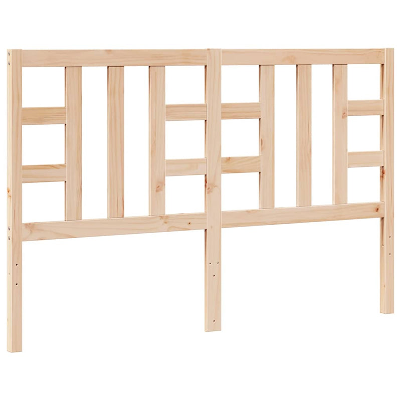 vidaXL tömör fenyőfa ágyfejtámla 166 x 4 x 100 cm