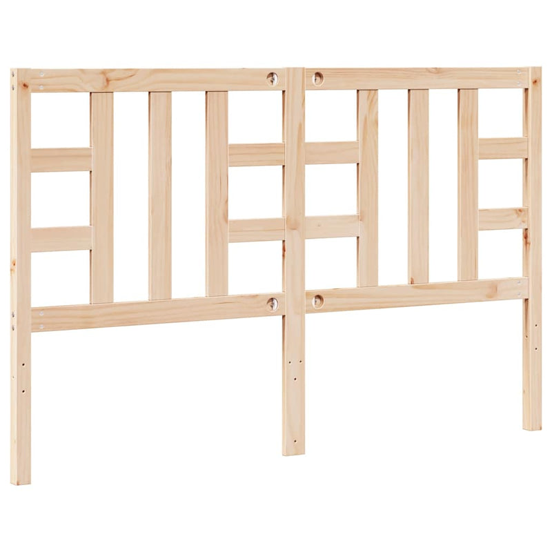 vidaXL tömör fenyőfa ágyfejtámla 166 x 4 x 100 cm