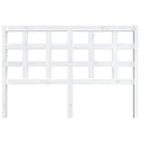 vidaXL fehér tömör fenyőfa ágyfejtámla 145,5 x 4 x 100 cm