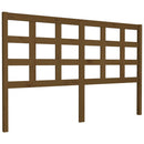 vidaXL mézbarna tömör fenyőfa ágyfejtámla 156 x 4 x 100 cm