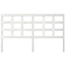 vidaXL fehér tömör fenyőfa ágyfejtámla 165,5 x 4 x 100 cm