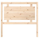 vidaXL tömör fenyőfa ágyfejtámla 105,5 x 4 x 100 cm