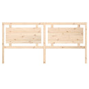 vidaXL tömör fenyőfa ágyfejtámla 205,5 x 4 x 100 cm