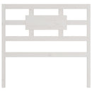 vidaXL fehér tömör fenyőfa ágyfejtámla 95,5 x 4 x 100 cm