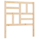 vidaXL tömör fenyőfa ágyfejtámla 106x4x104 cm