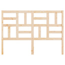 vidaXL tömör fenyőfa ágyfejtámla 126x4x104 cm