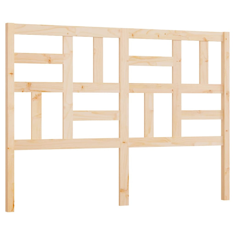 vidaXL tömör fenyőfa ágyfejtámla 166x4x104 cm