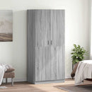 vidaXL szürke sonoma színű szerelt fa ruhásszekrény 80 x 52 x 180 cm
