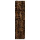 vidaXL füstös tölgy színű szerelt fa ruhásszekrény 80 x 52 x 180 cm