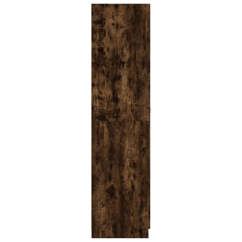 vidaXL füstös tölgy színű szerelt fa ruhásszekrény 80 x 52 x 180 cm