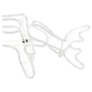 vidaXL meleg fehér karácsonyi rénszarvas figura 73 x 31 x 45 cm