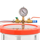 vidaXL vákuumkamra egyfokozatú szivattyúval 7,4 L