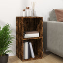 vidaXL füstös tölgy színű szerelt fa lemeztároló doboz 71 x 34 x 36 cm