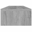 vidaXL szürke sonoma színű szerelt fa monitorállvány 100 x 24 x 13 cm