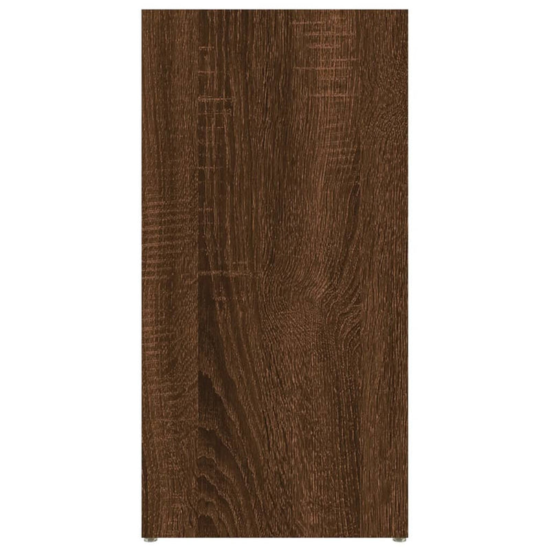 vidaXL barna tölgy színű könyvszekrény 50 x 25 x 106 cm