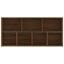 vidaXL barna tölgy színű könyvszekrény 50 x 25 x 106 cm
