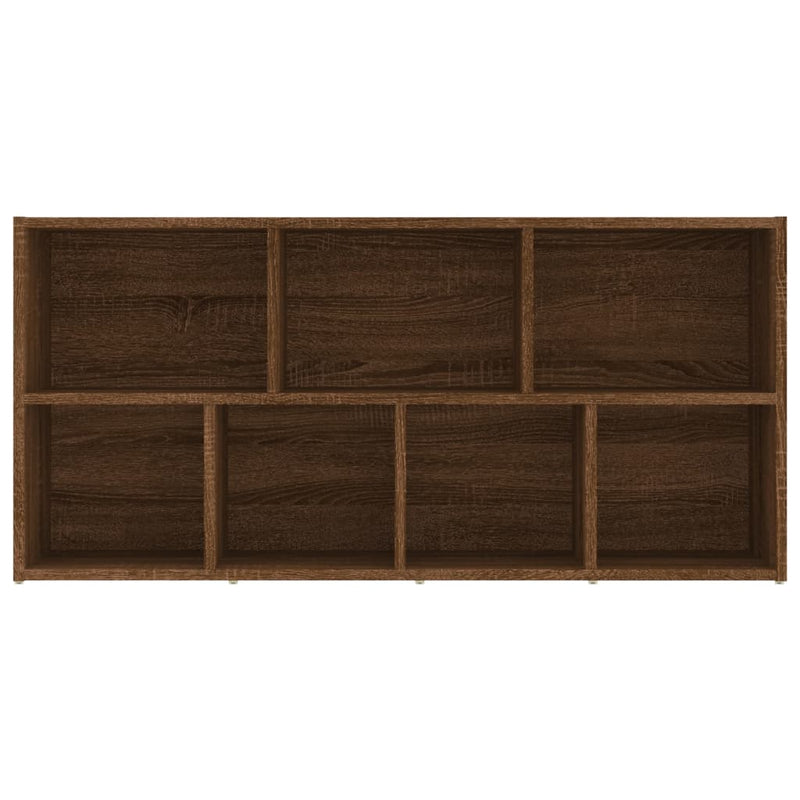 vidaXL barna tölgy színű könyvszekrény 50 x 25 x 106 cm